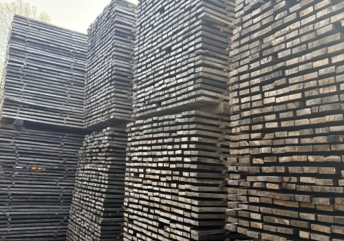 Pallet Wood Yard Stacks